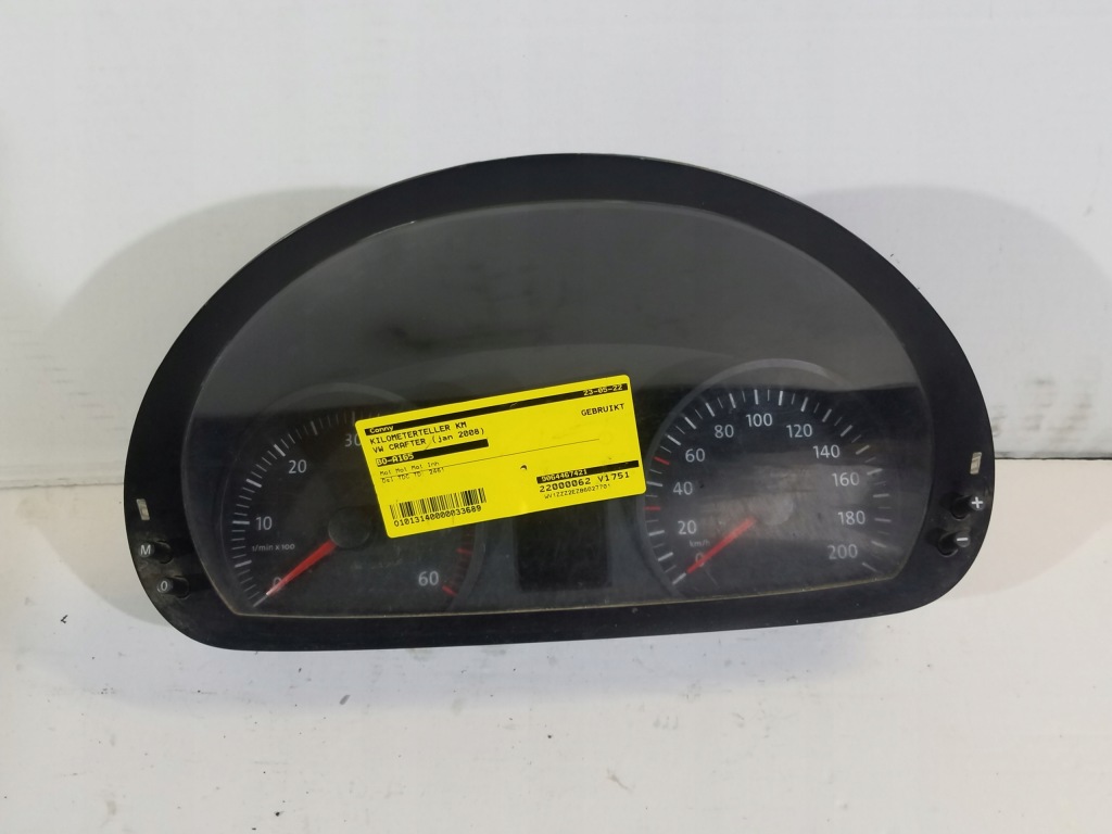 фото №1, Счетчик приборы vw crafter 2.5 tdi 2e0920841m
