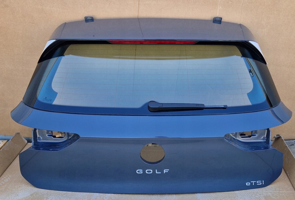 фото №1, Крышка багажника vw golf 8 viii hb цвет lc7q оригинал ideał jak nowa