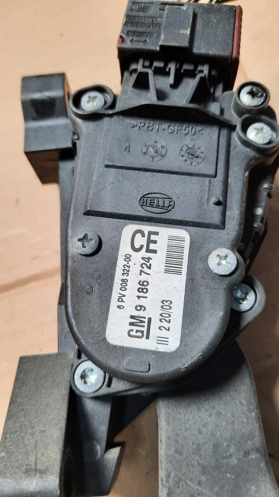 фото №5, Потенціометр газу opel vectra c 2.2d 03r