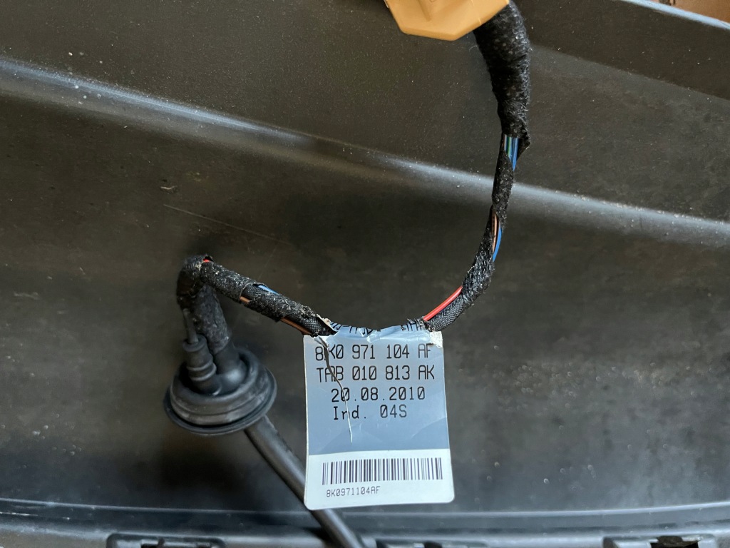 фото №14, Audi a5 8t sportback lift s line бампер задняя pdc комплект lx5r 8t8807511f