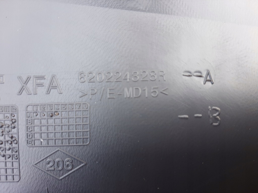 фото №14, Бампер передний renault grand scenic iv 2016- перед новый 620224328r pdc