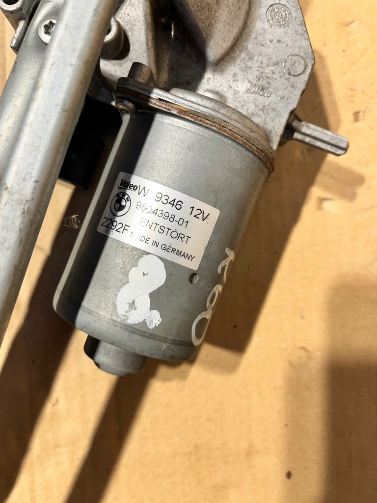 фото №3, 8 mini r60 r61 механизм моторчик дворники перед 9804398