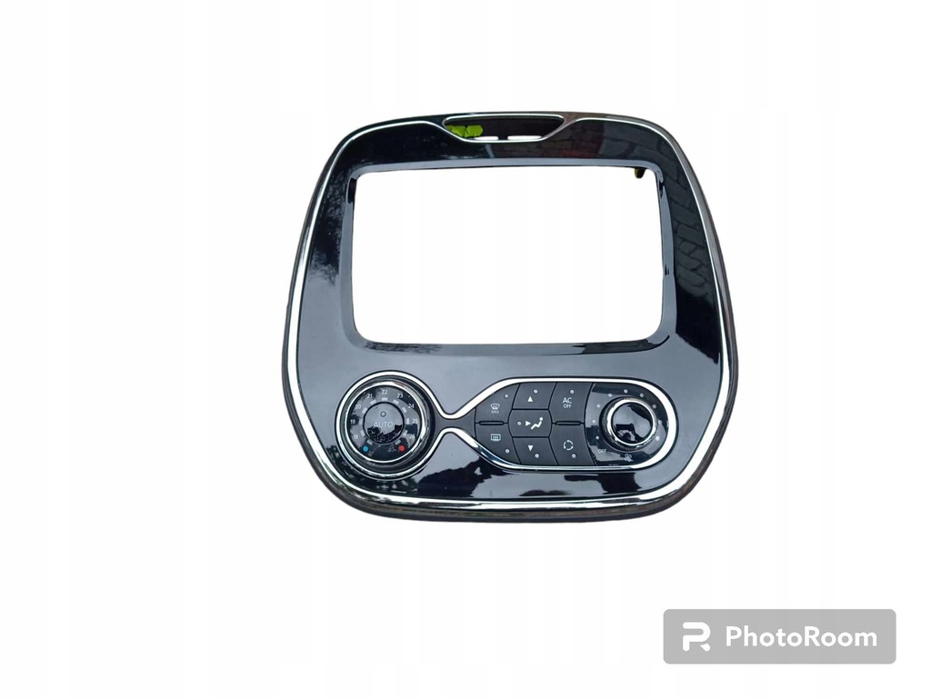 фото №1, Рамка панель середній навігації радіо хром renault captur i