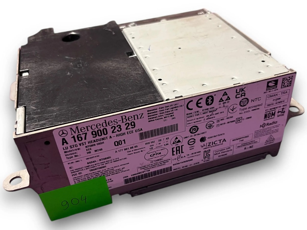 Купити Mercedes w167 радіо navi 1679002329 #904 m