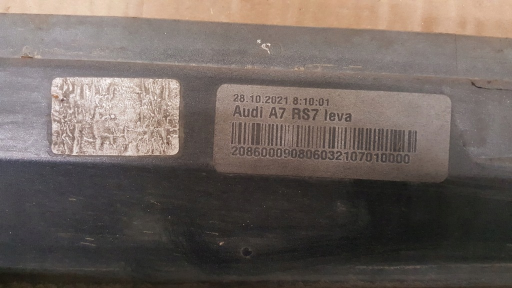 фото №11, Audi rs7 4k молдинг порог левая 4k8853855b