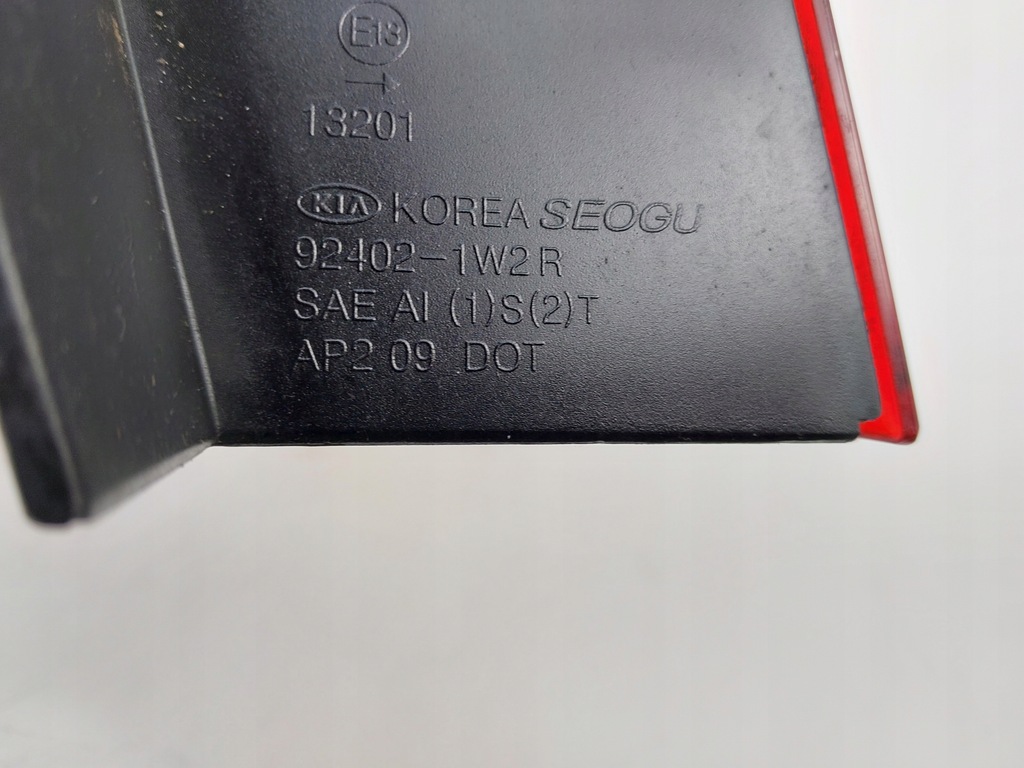 фото №7, Лампа правый задняя 92402-1w2r kia rio iii