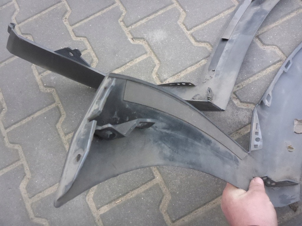 фото №10, Audi a6 c8 18- allroad накладка молдинг бампера левая правая перед оригинал