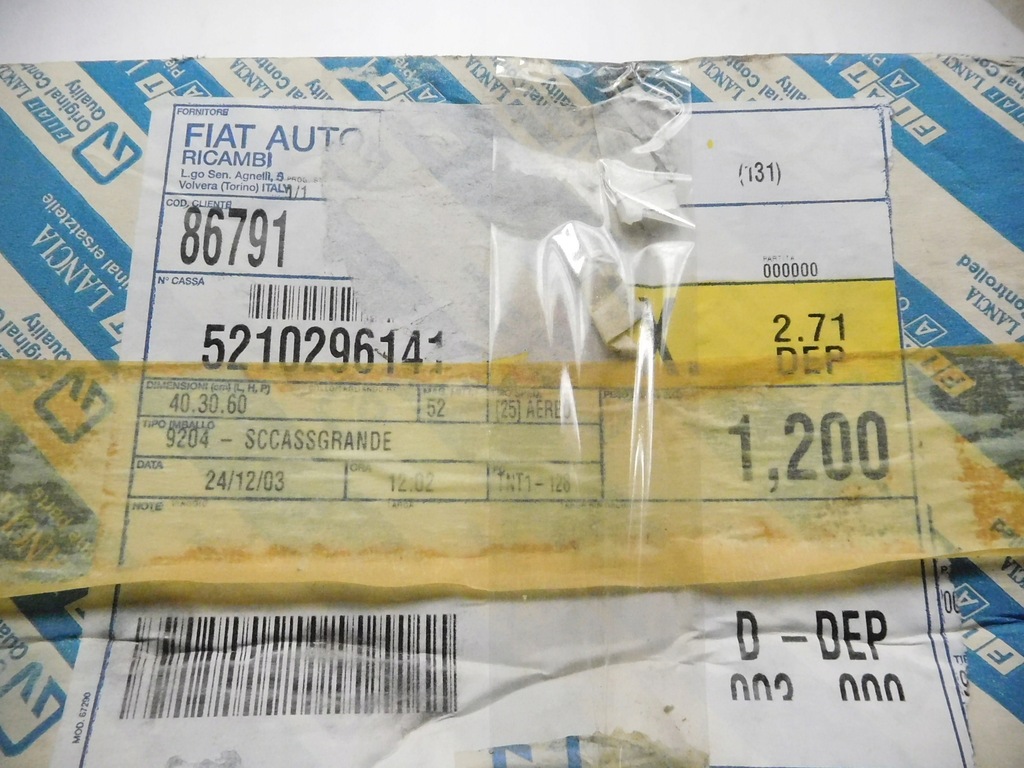 фото №9, Лампа задняя левая fiat idea 04-10 46829508