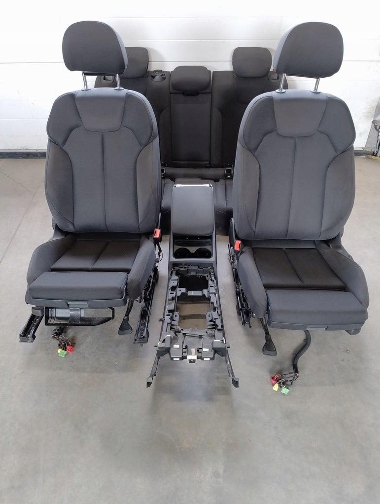 фото №1, Audi q5 ii 80a сиденья заднее сиденье туннель салон середина