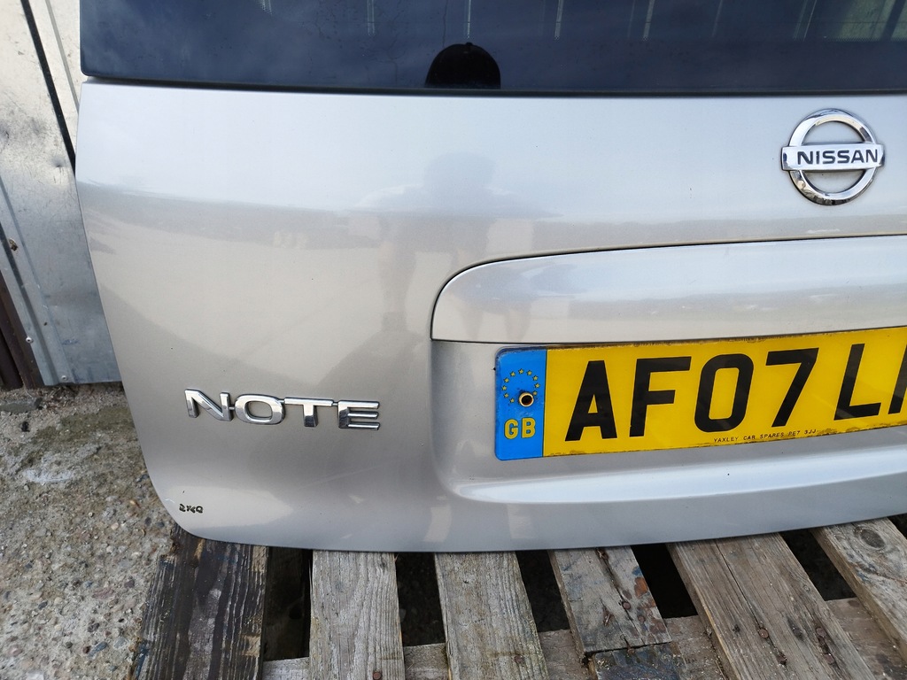 фото №6, Кришка багажника багажника скло задня nissan note e11 lata 2006-2012 оригінал ky0 g