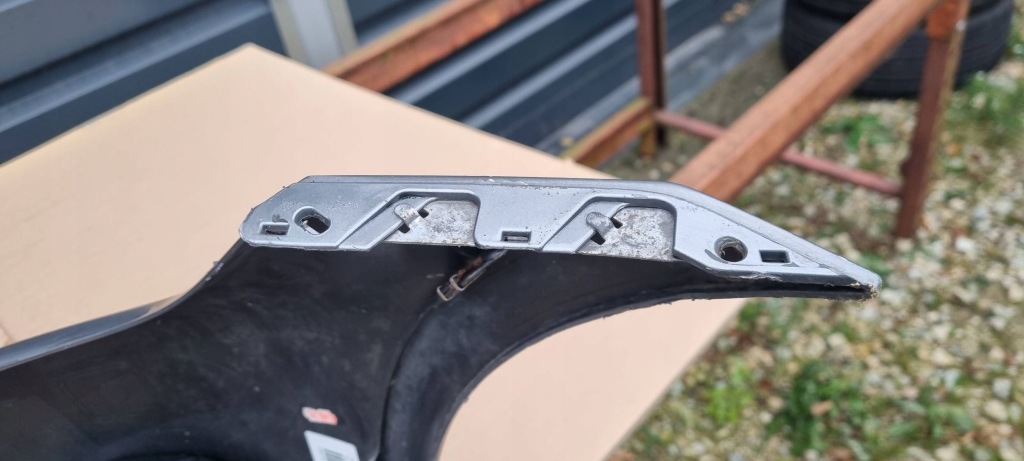 фото №10, Bmw 3 e90 e91 2008- бампер перед оригинал e089