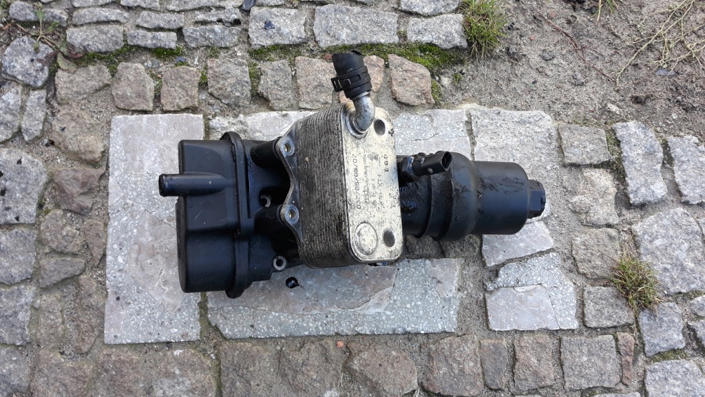 фото №7, Корпус фильтра радиатор масла vw audi 06d115397j