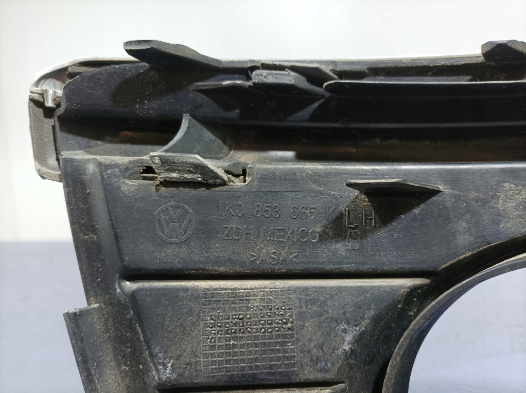 Vw jetta v решётка бампера противотуманной фары передняя левая 1k0853665k ld1w Киев