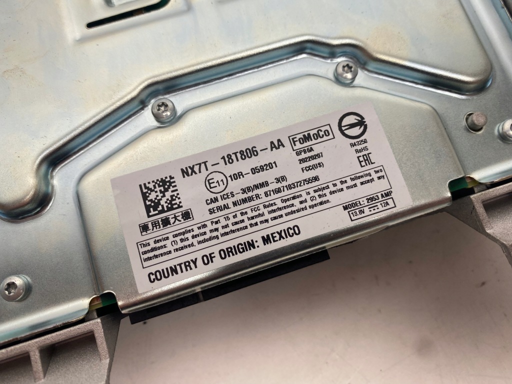 фото №3, Усилитель радио синхронизация 4 focus mk4 lift nx7t-18t806-aa