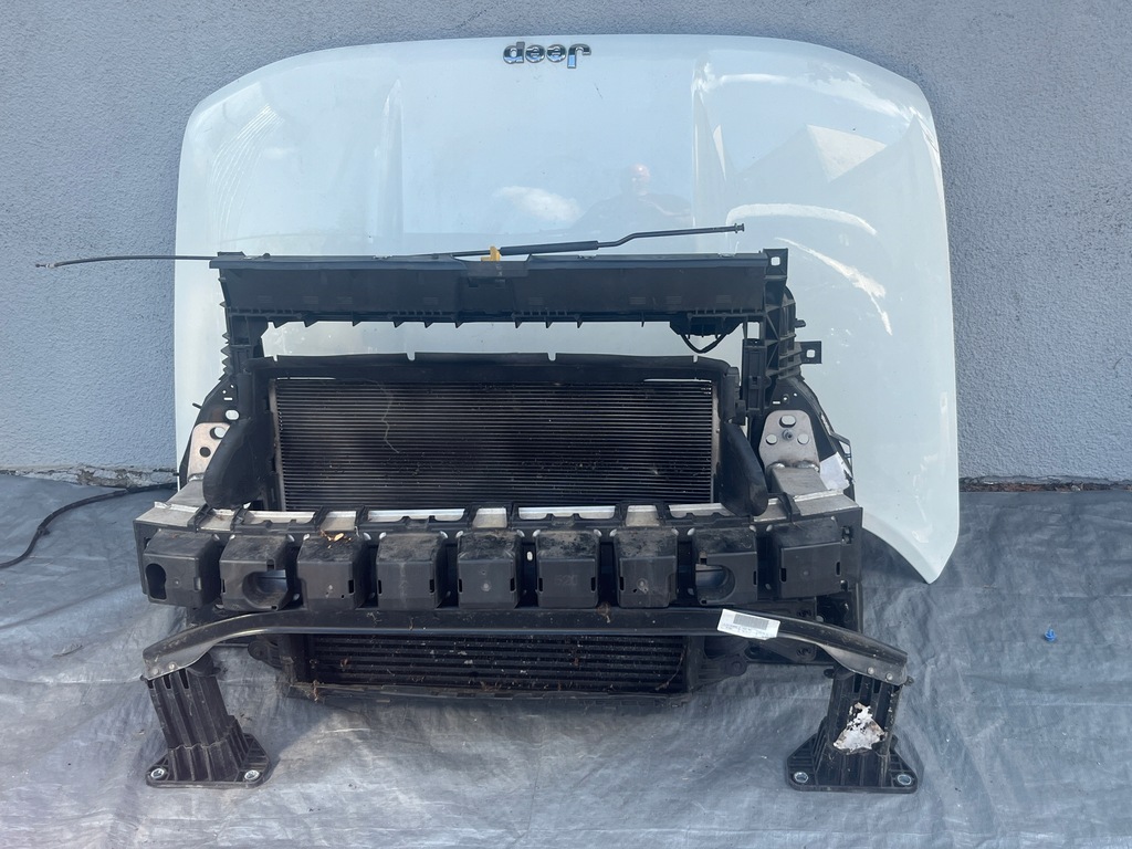 фото №6, Jeep renegade бампер капот перед kompletny