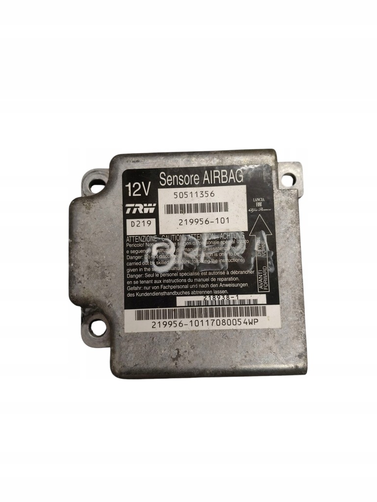 фото №1, Блок управления датчик модуль подушек подушка безопасности alfa romeo brera 50511356