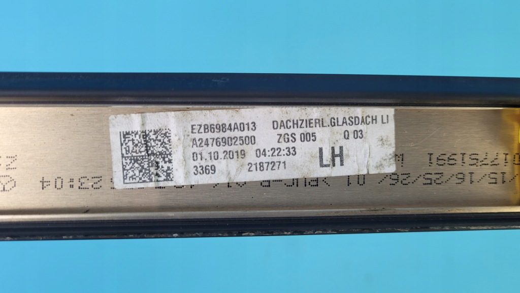 фото №11, Mercedes w247 b220 молдинг кровельная левая a2476902500