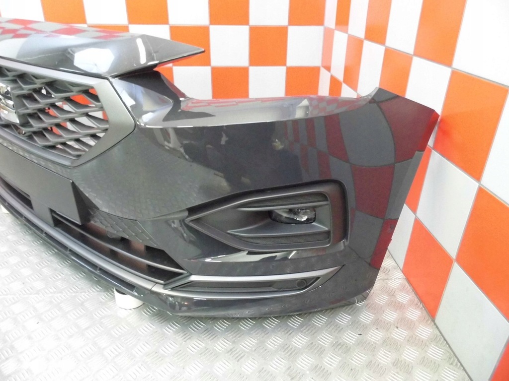 фото №11, Бампер перед решітка радіатора 6pdc версія pod радар колір li7f seat tarraco 2019+