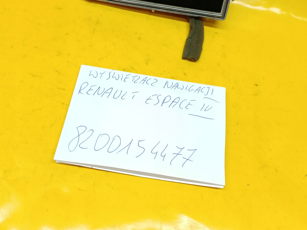фото №4, Дисплей навигации espace iv 8200154477