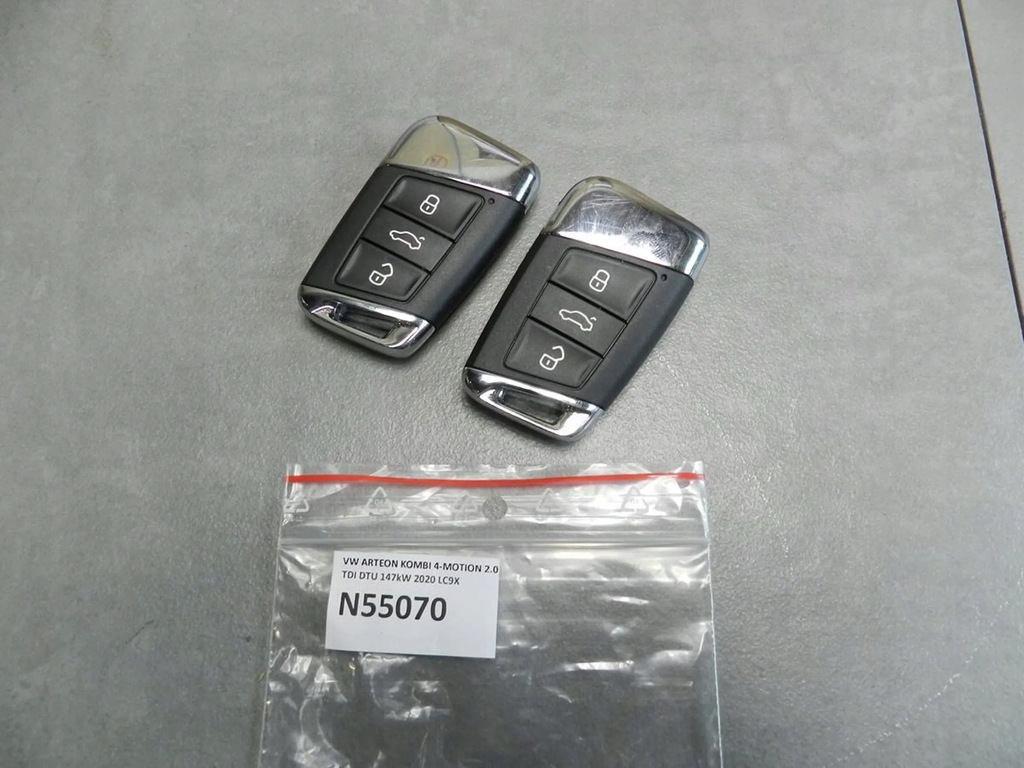 фото №8, Vw arteon ключ pilot 3g0959752bt