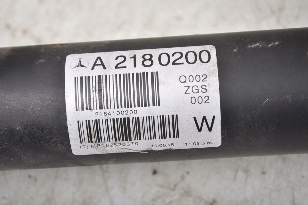 фото №7, Mercedes w212 amg wał приводной a2184100200