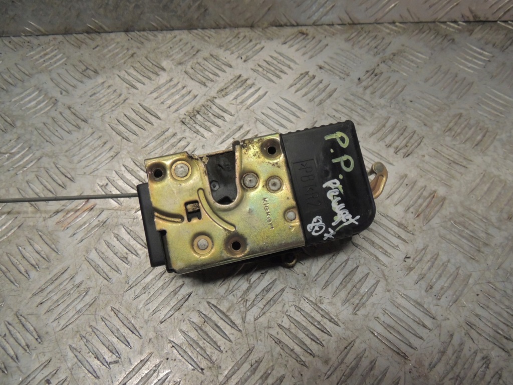 фото №4, Peugeot 807 замок дверь правый перед 6pin