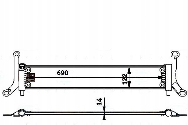 фото №1, Behr hella радіатор wody audi q7 3.0 tdi 4l