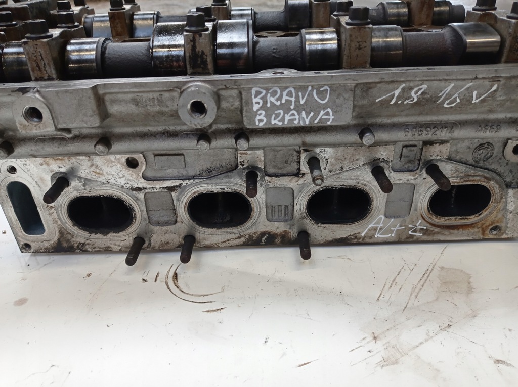 фото №9, Головка fiat bravo brava 1.8 16v 60592114