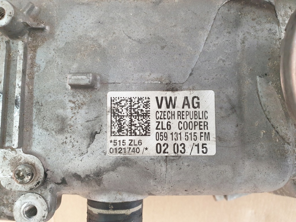 фото №2, Радиатор выхлопных газов egr 059131515fm