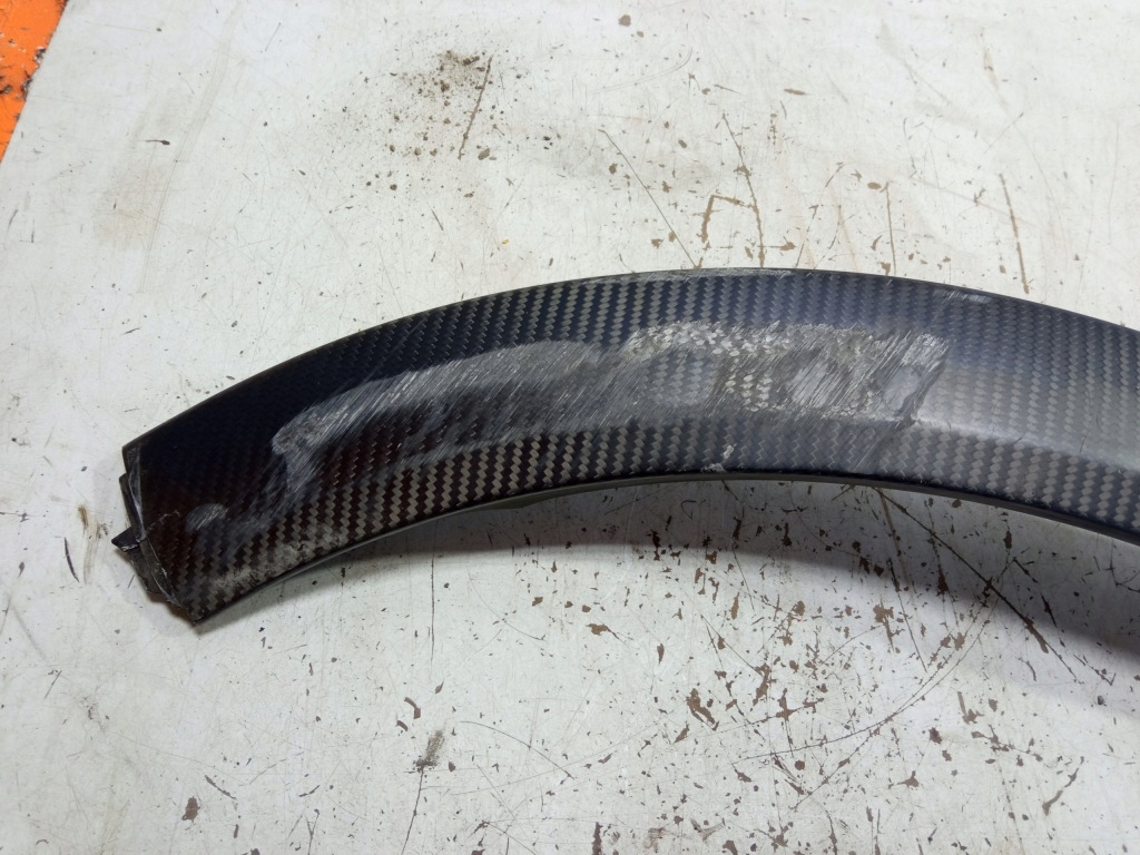 фото №2, Citroen ds3 racing молдинг бампера лівий задня