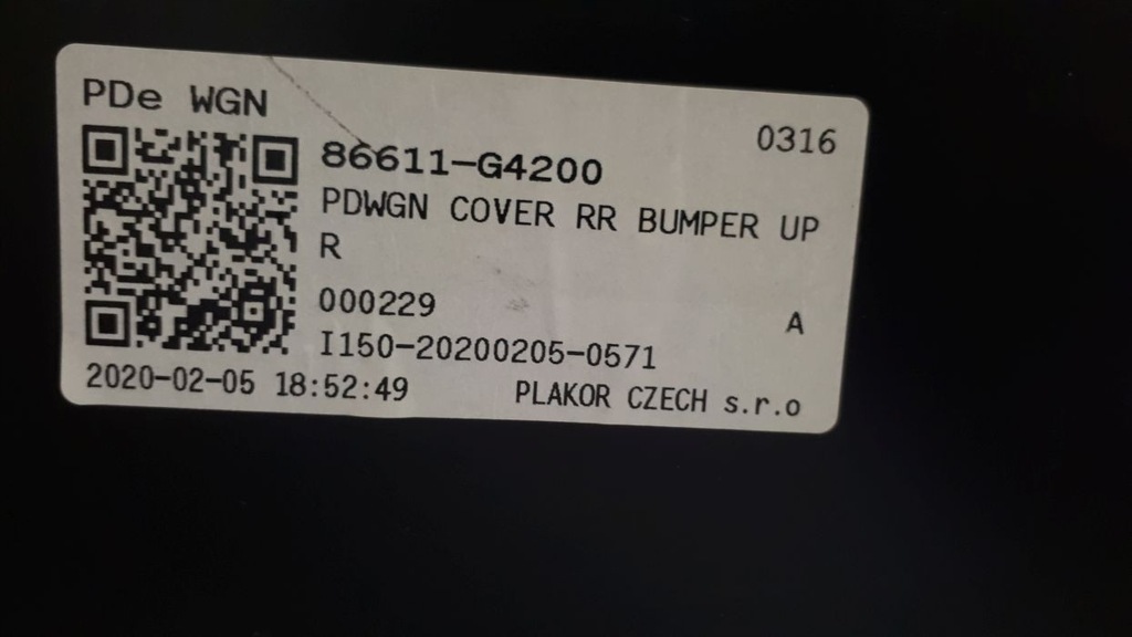 фото №9, Hyundai i30 lift 2019 kombi бампер задняя