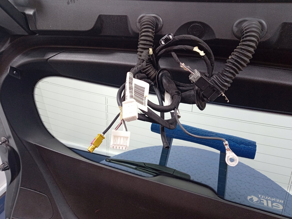 фото №8, Renault megane iv hb крышка багажника багажника задняя tehnp