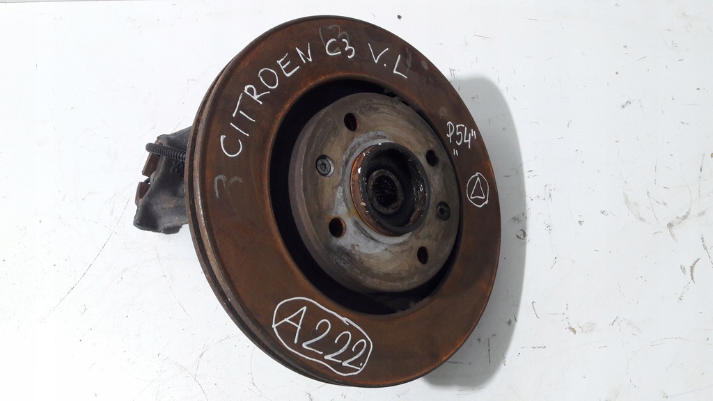 фото №1, Citroen c3 iii p54 поворотный кулак левый перед ступица