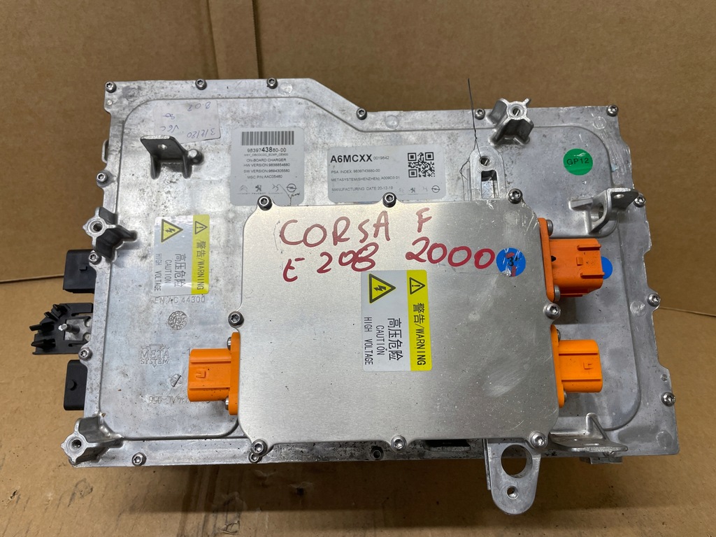 фото №1, Peugeot e 208 ii corsa f mokka инвертор конвертер модуль 9839743880