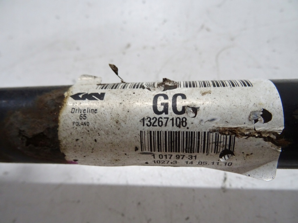 фото №3, Opel insignia a 2.0 cdti 4x4 привідний вал правий задня