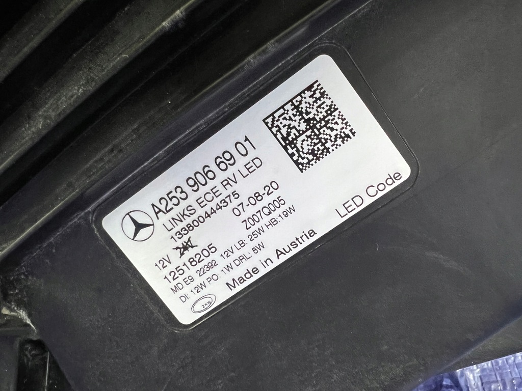 фото №3, Mercedes glc lift w253 ліва лампа full led