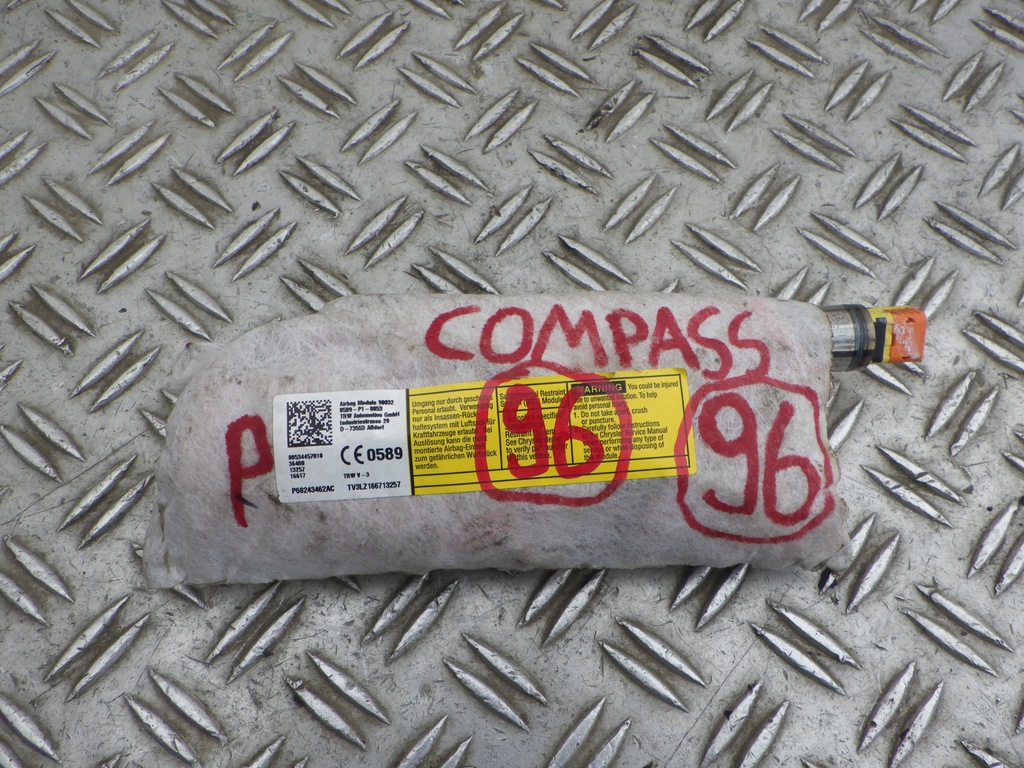 фото №1, Jeep compass ii подушка сидіння права подушка безпеки