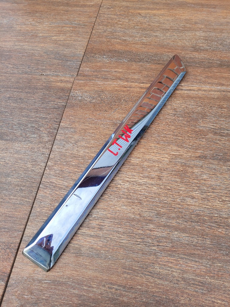 фото №1, Jeep grand cherokee wk молдинг дверь левый задняя хром