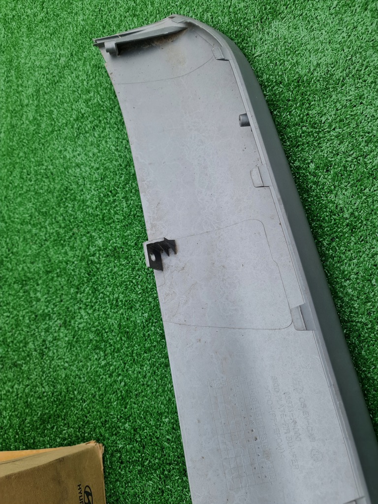 фото №6, Накладка спойлер бампера задня hyundai kona ev