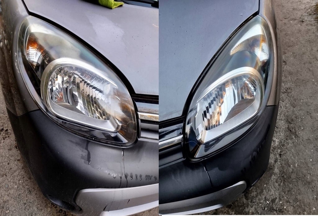 фото №1, Комплект лампа передніх лампа ліва права renault kangoo ii lift чорні