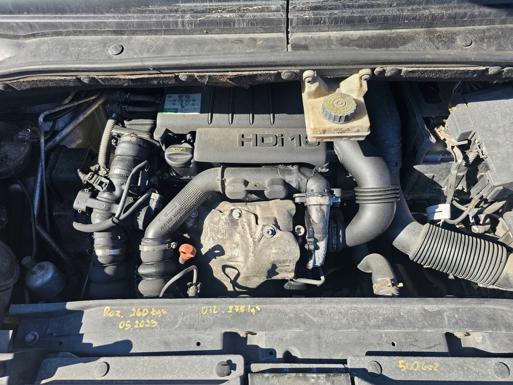 фото №1, Citroen peugeot двигатель 1.6hdi 9hz