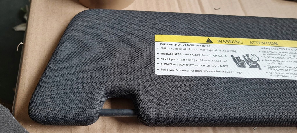 фото №12, Sq8 4m q8 защита солнцезащитная козырёк sline правый перед 4m8857551f