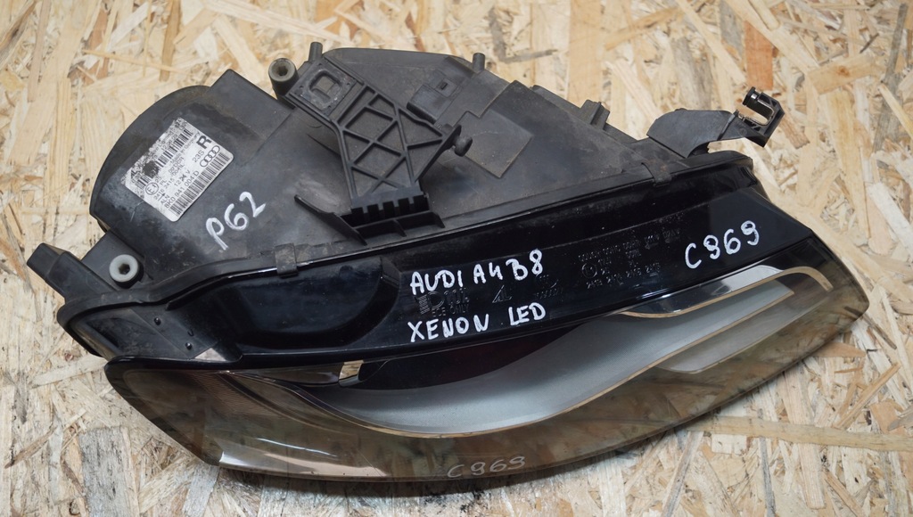 фото №8, Лампа правый перед audi a4 b8 ксенон