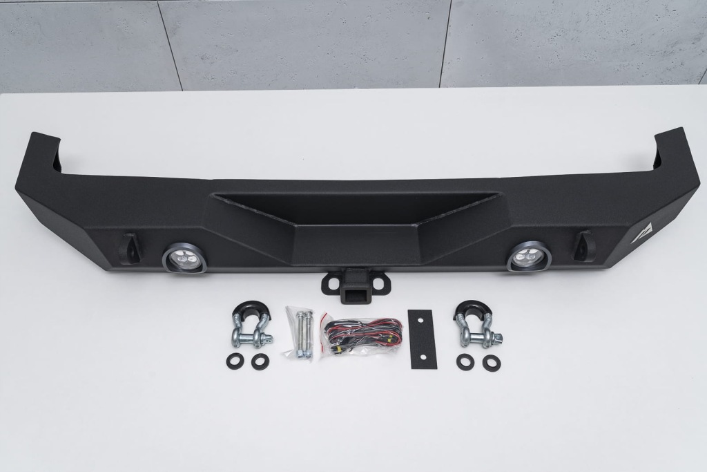 фото №8, Jeep wrangler jl 2018+ бампер задній szeroki paramount ze освітлення led 12w