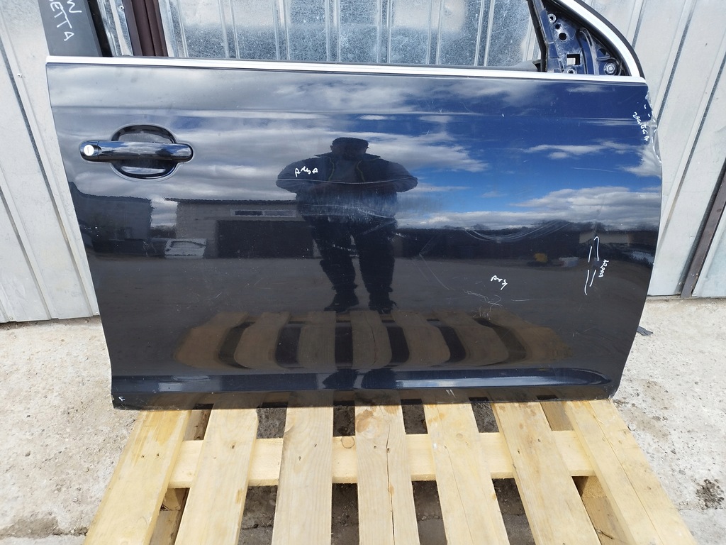 фото №7, Дверь правое правый перед vw jetta v 5 2005-2010 цвет lc9x оригинал лак