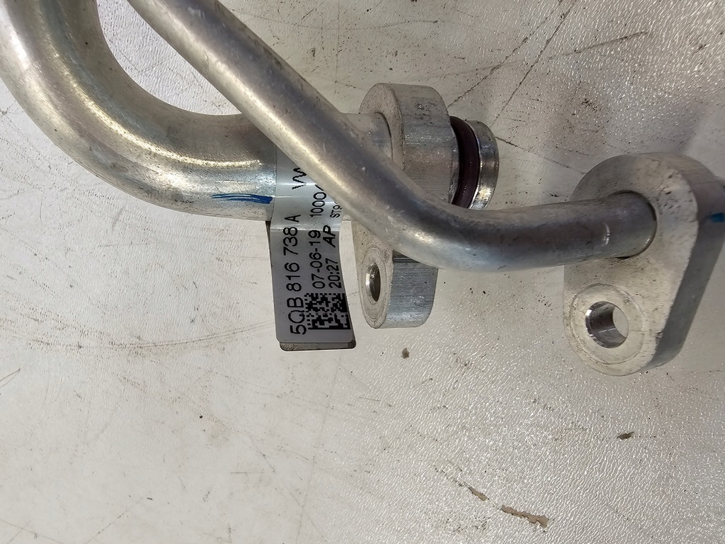 фото №5, Audi оригинальный номер 5qb816738a wąż шланг кондиционера