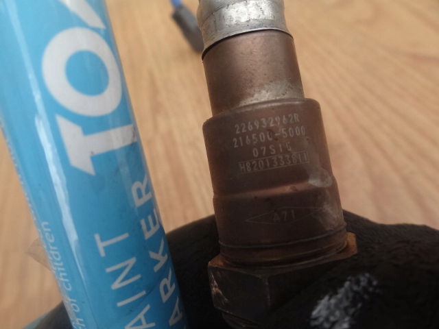 фото №2, Dacia dokker 2015 1,2 tce датчик лямбда-зонд оригінал