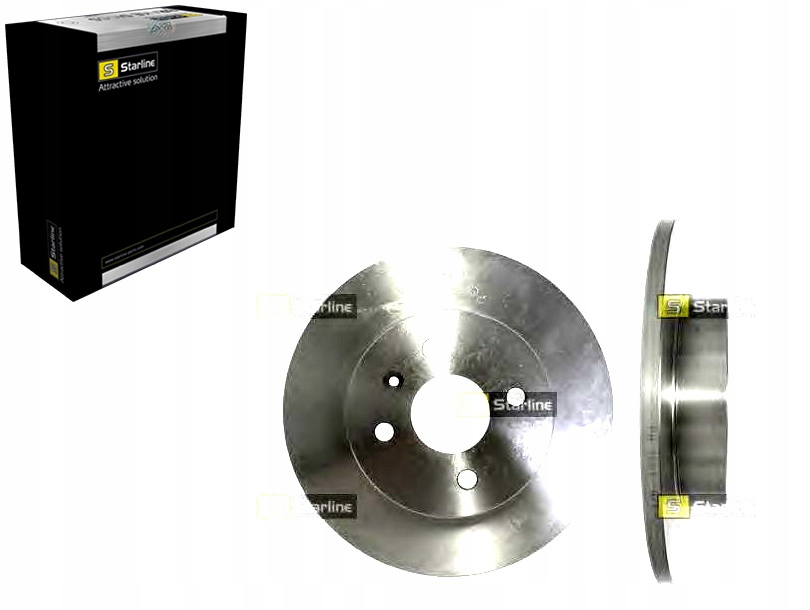 фото №1, Комплект диск гальмівних starline +gratisy