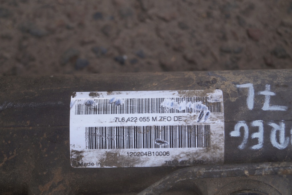 фото №11, Рулевая рейка трансмиссия vw touareg 7l 7l6422055m eu