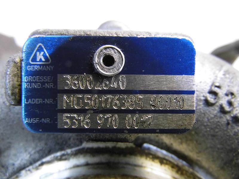 фото №6, Турбіна volvo xc60 2.4 d 10009700017